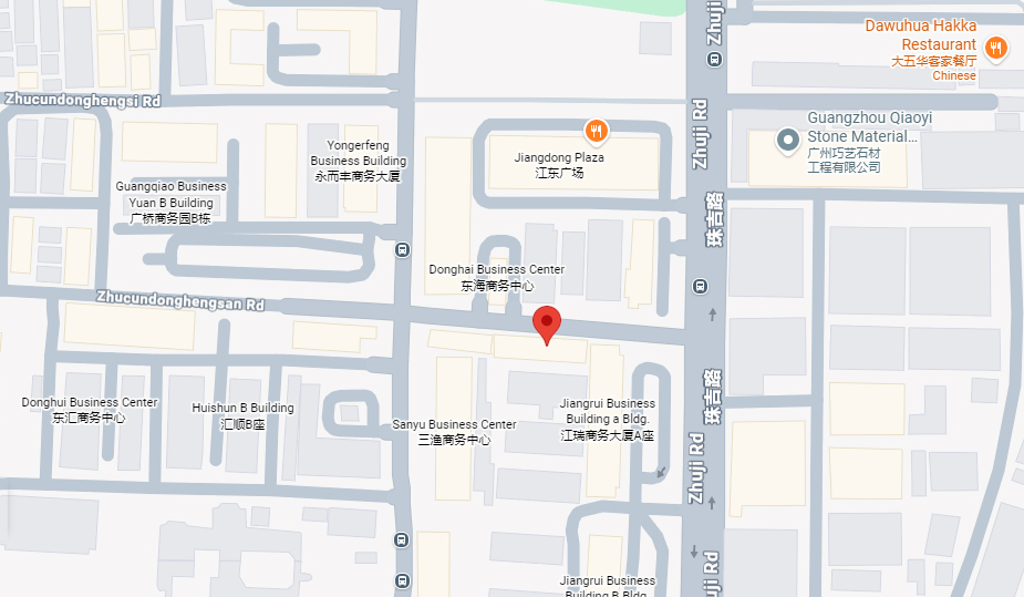 仓库/办公室位置地图